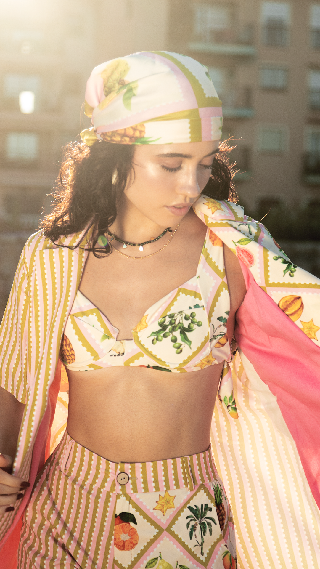 Set Short Tropical Chic