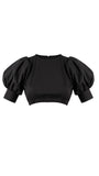 Blusa Negra Lienzo
