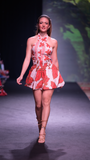Vestido Corto Rosa